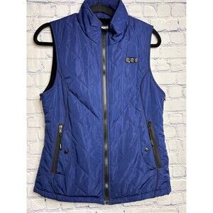 ARRIS Blue Quilted Gorpcore Outdoors Techwear Casual Unisex Heated Vest M